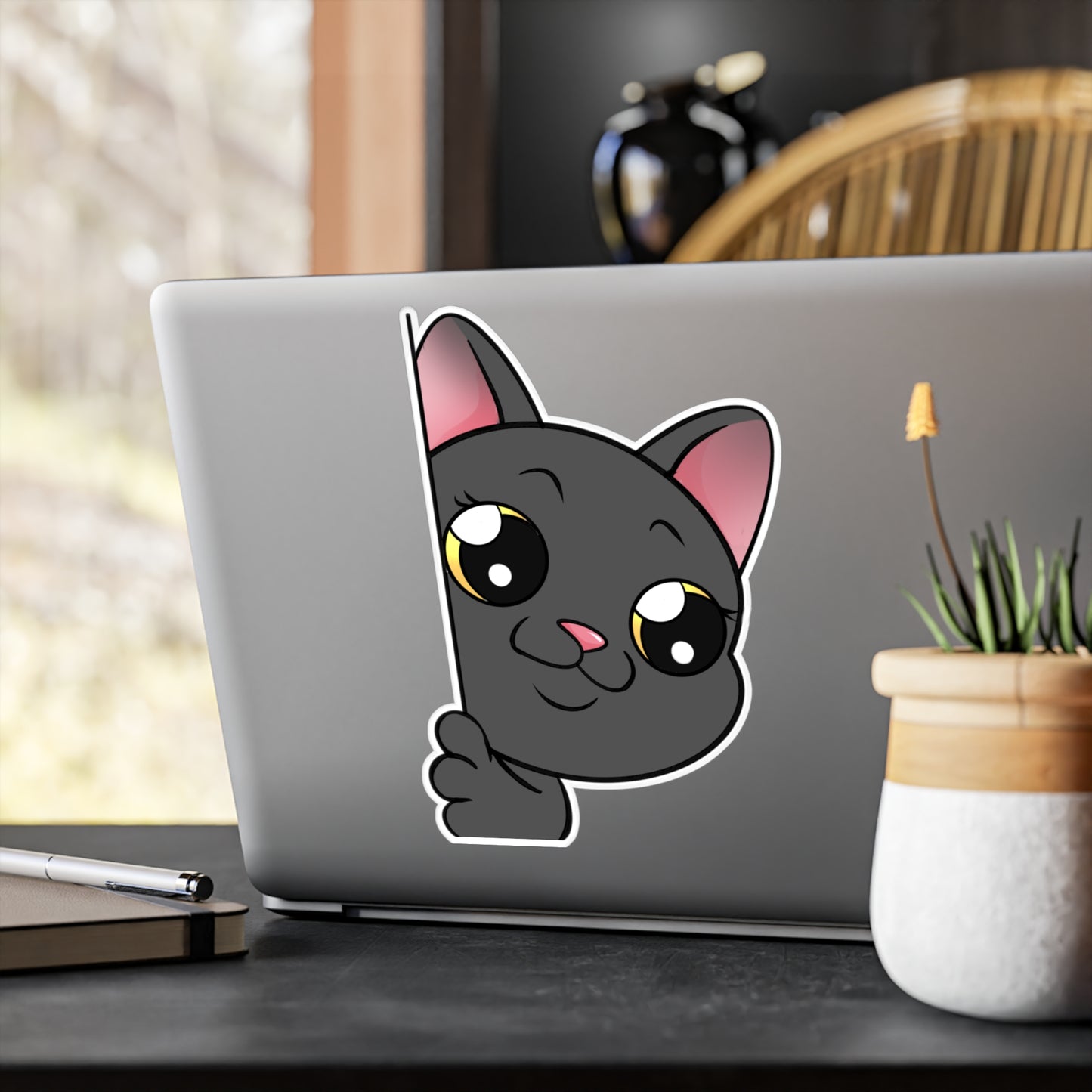 Chief Mouser Vinyl Character Sticker