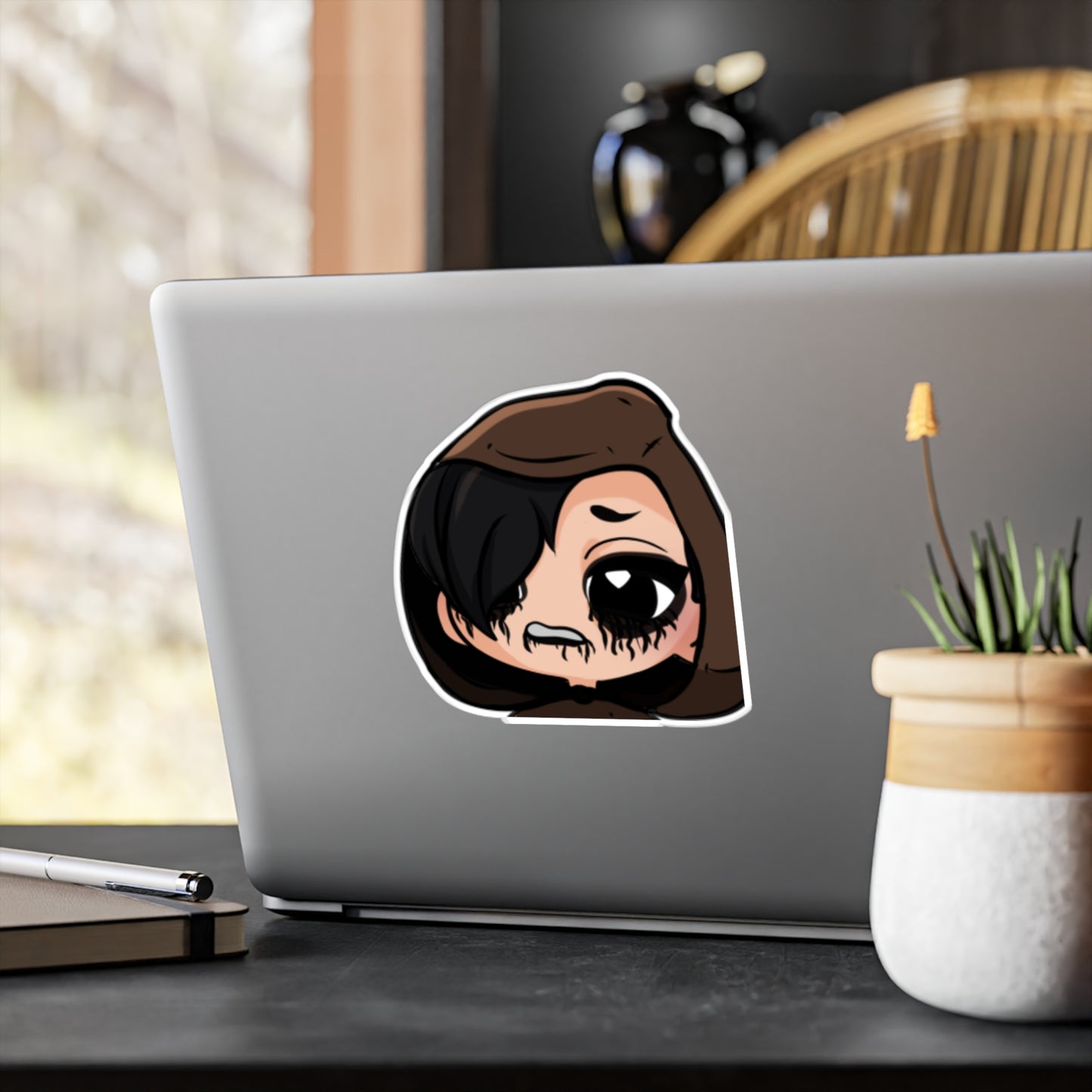 Becket Vinyl Character Sticker