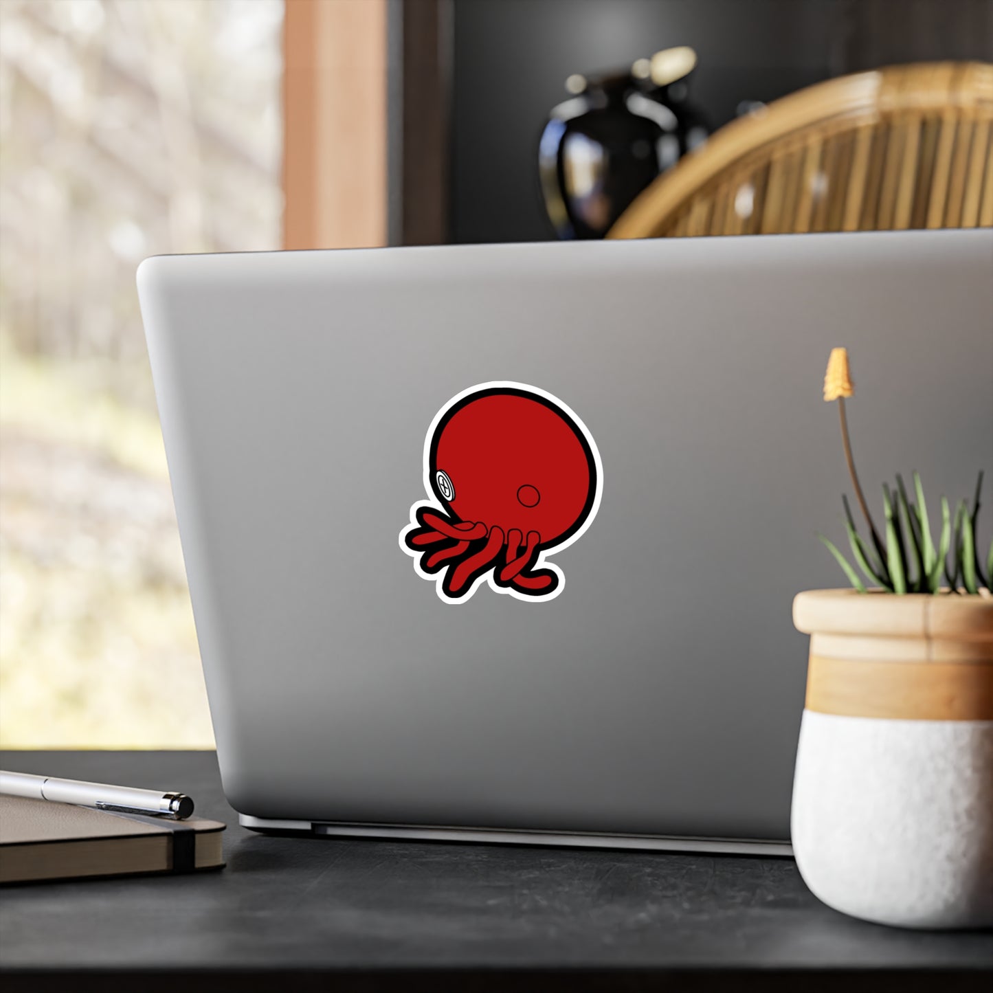 Cutethulhu (Red) Vinyl Character Sticker