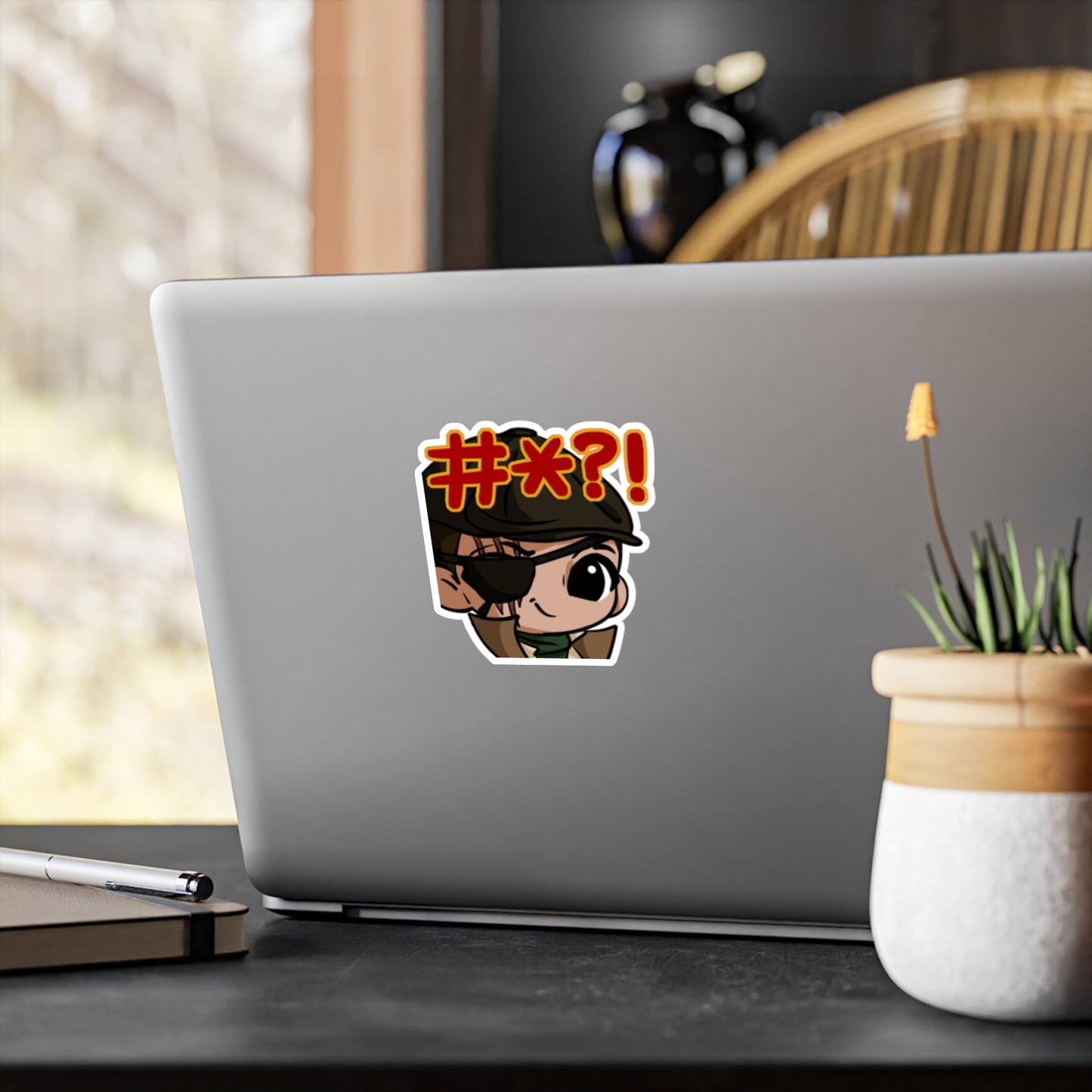 Sebastian Gaunt Vinyl Character Sticker