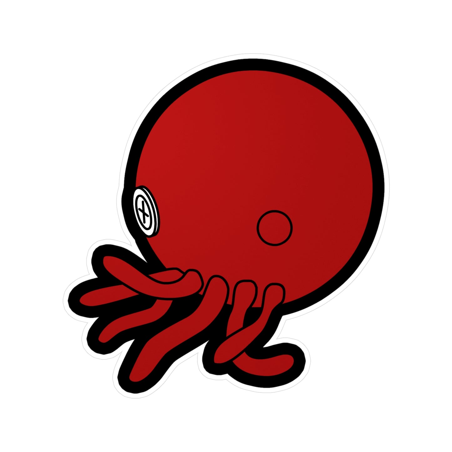 Cutethulhu (Red) Vinyl Character Sticker