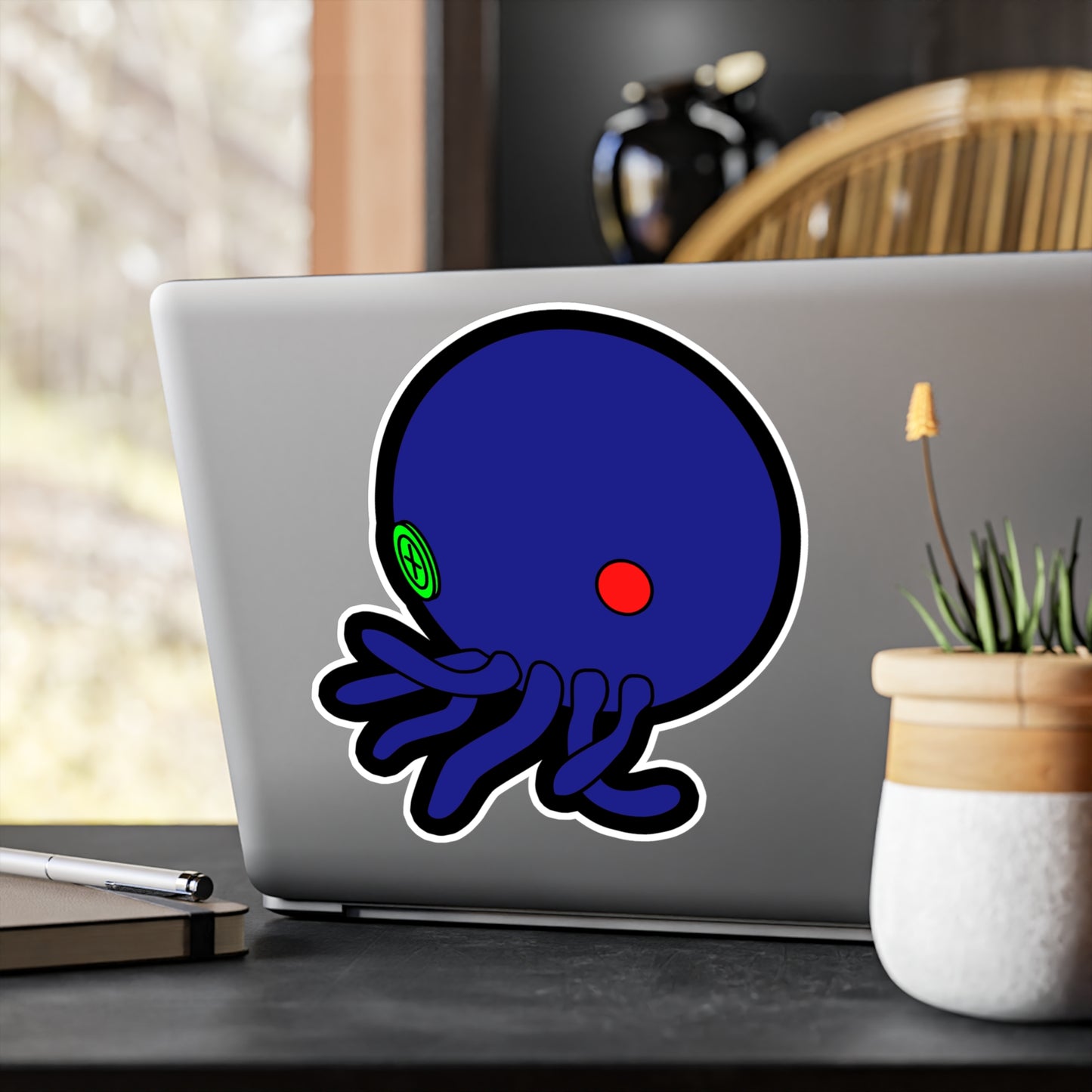 Cutethulhu (Blue) Vinyl Character Sticker