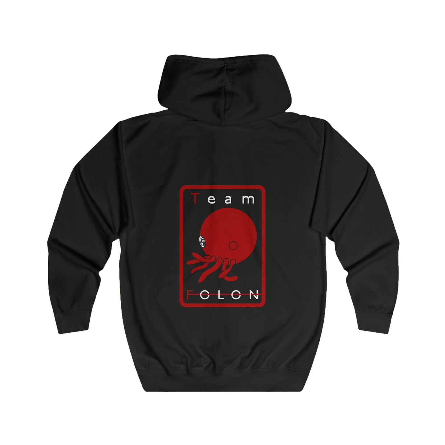 Team FOLON Unisex Full-Zip Hooded Sweatshirt