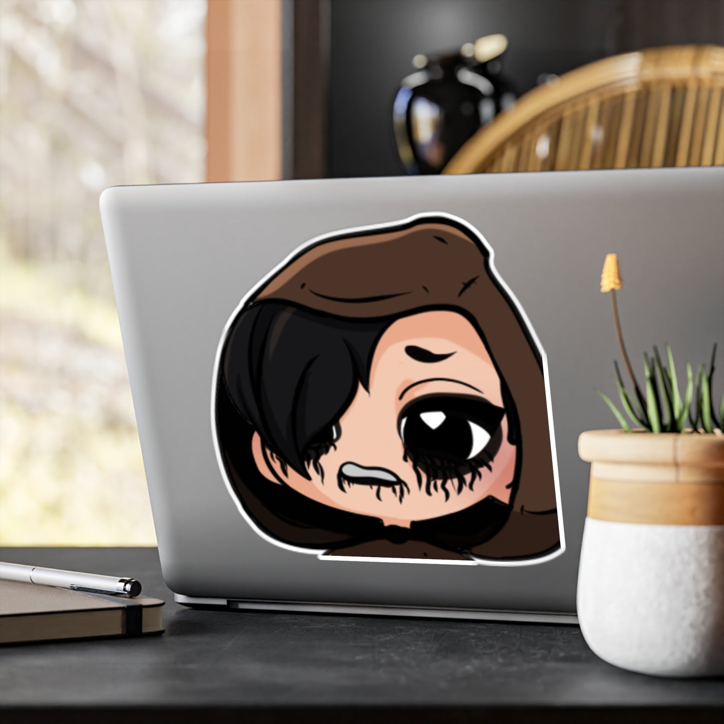 Becket Vinyl Character Sticker