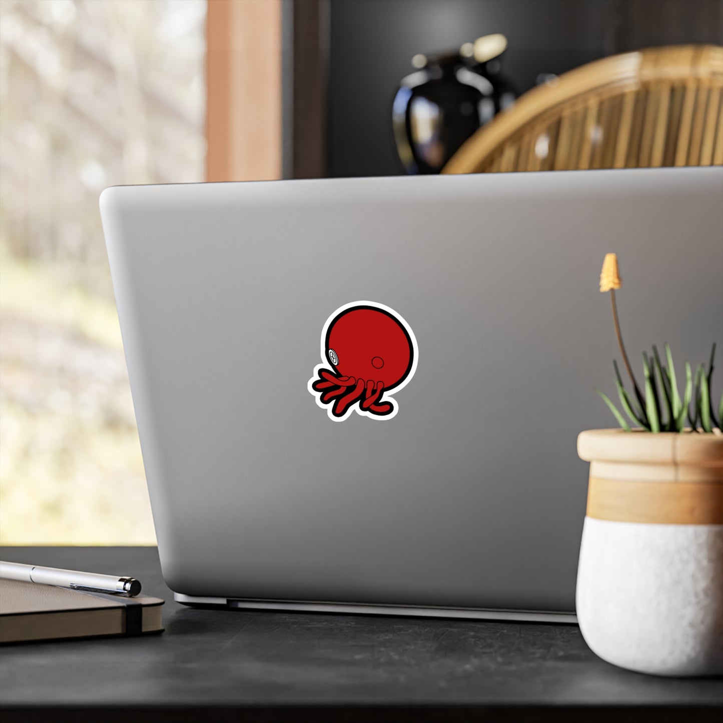 Cutethulhu (Red) Vinyl Character Sticker