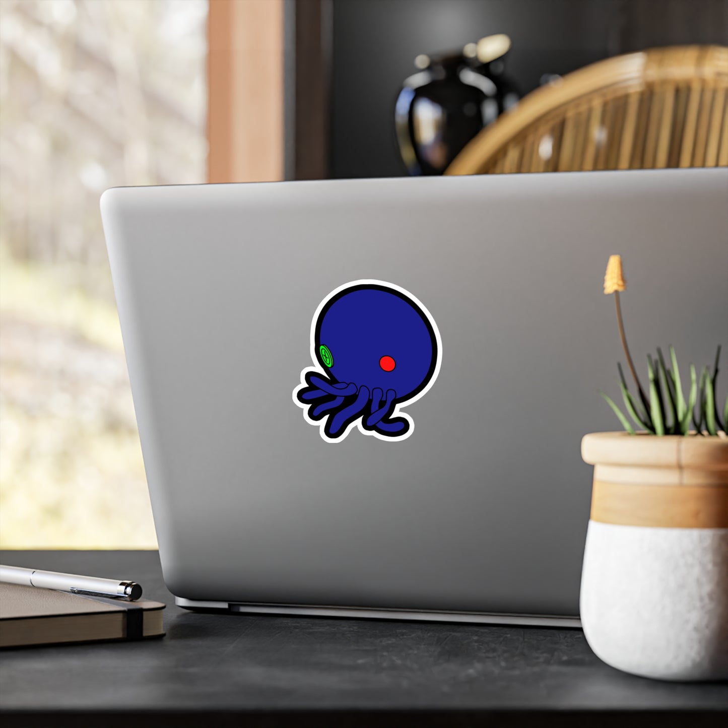 Cutethulhu (Blue) Vinyl Character Sticker