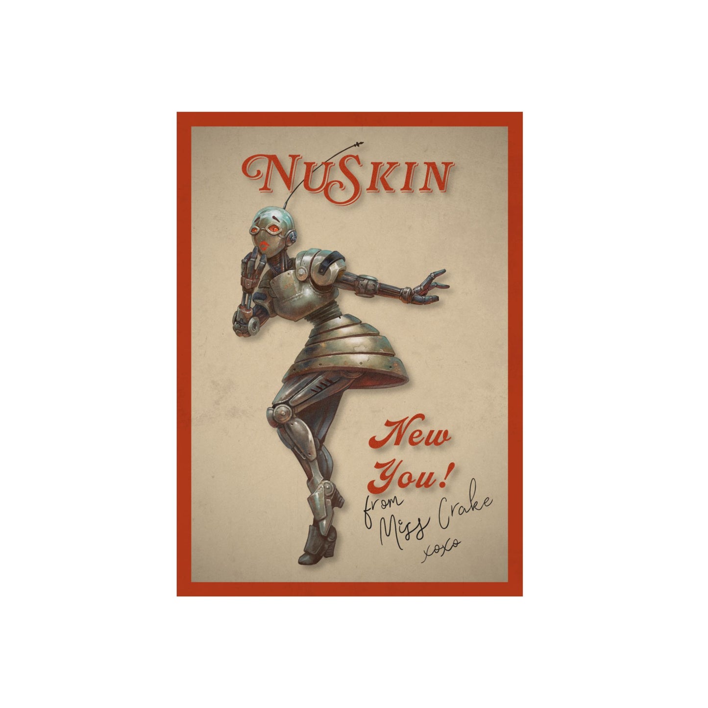 NuSkin Miss Crake Pin-Up Aluminum Composite Panel