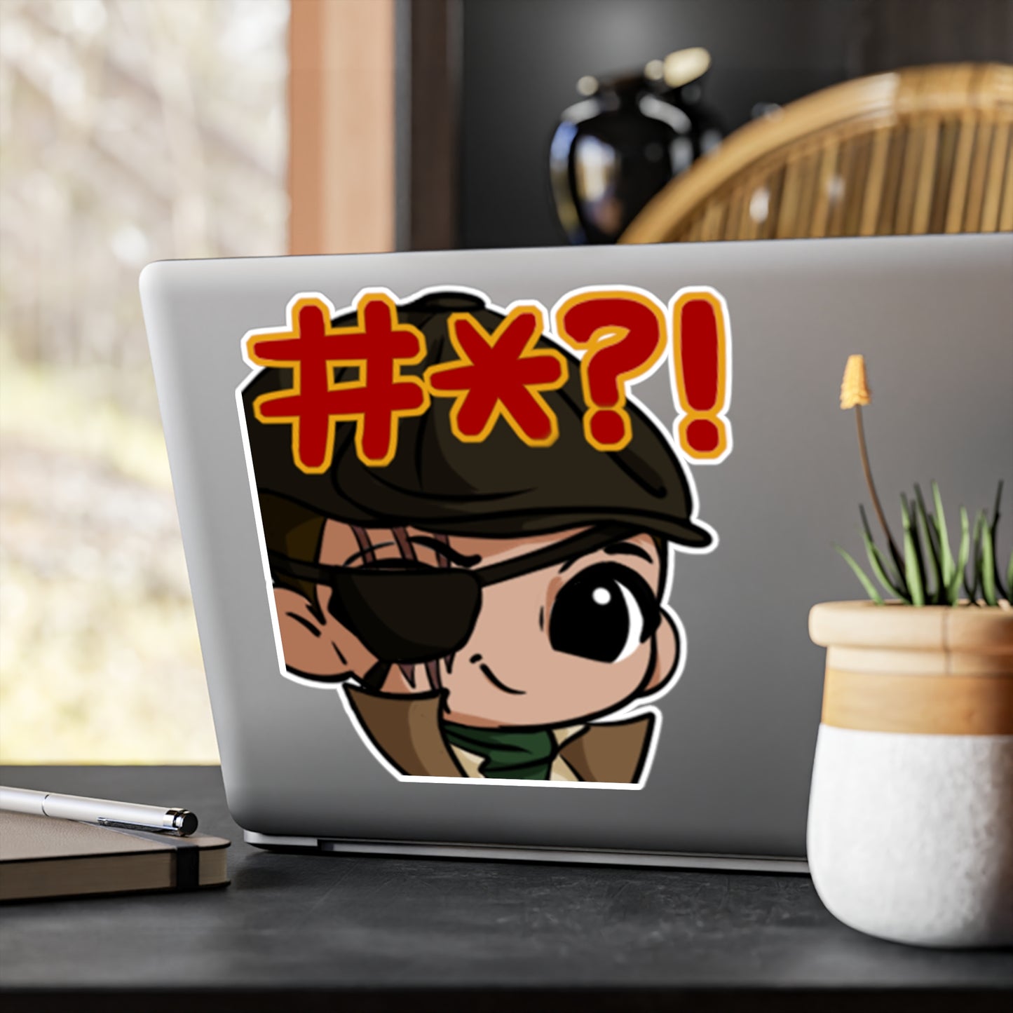 Sebastian Gaunt Vinyl Character Sticker