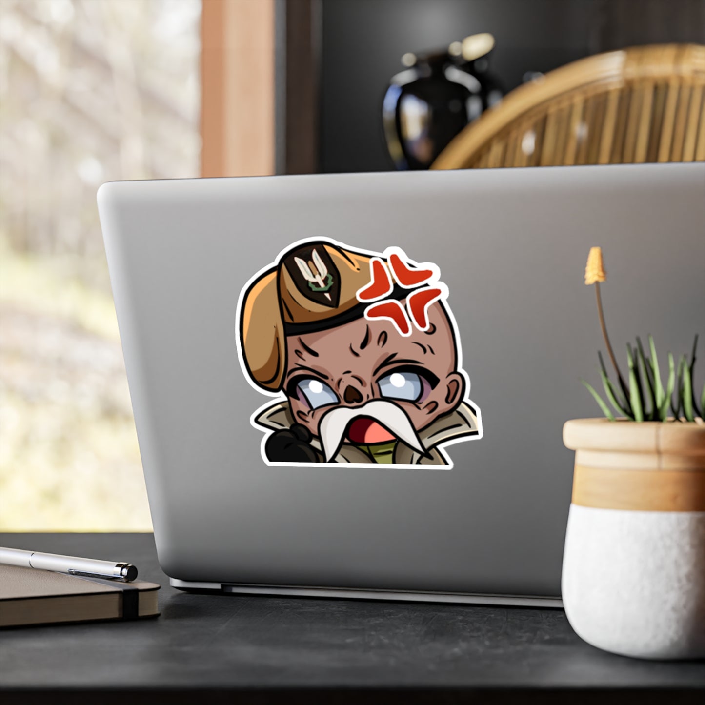 Merlin Vinyl Character Sticker