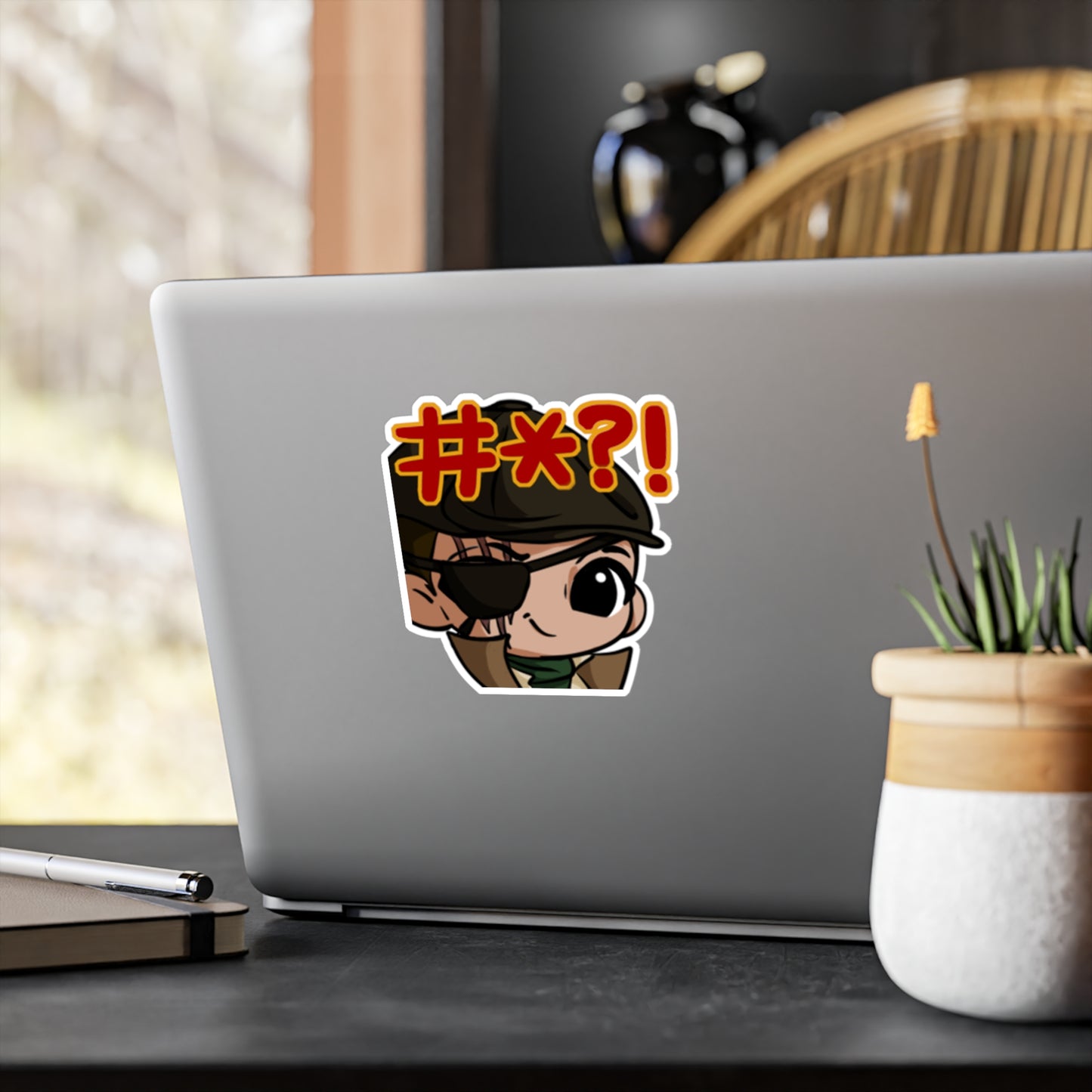 Sebastian Gaunt Vinyl Character Sticker