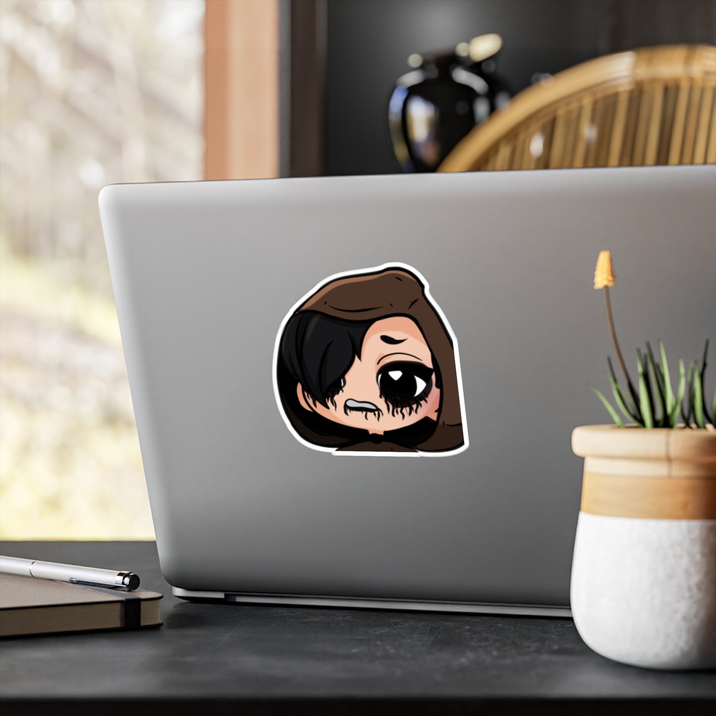 Becket Vinyl Character Sticker