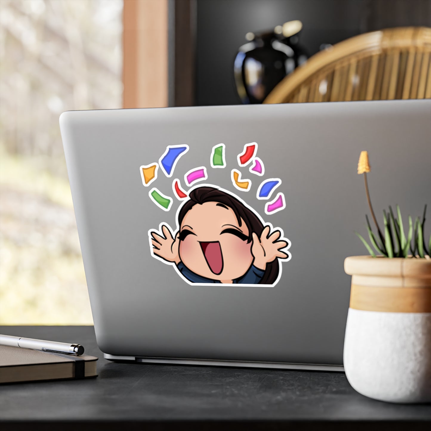 Kiera Vinyl Character Sticker