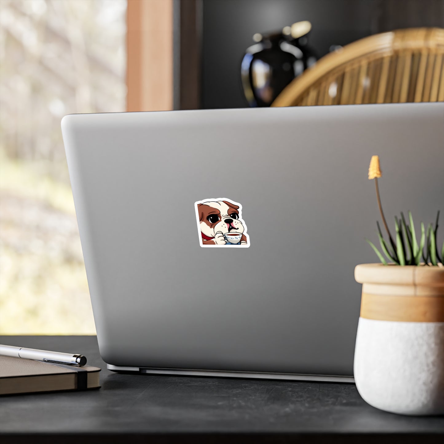 Churchill Vinyl Character Sticker