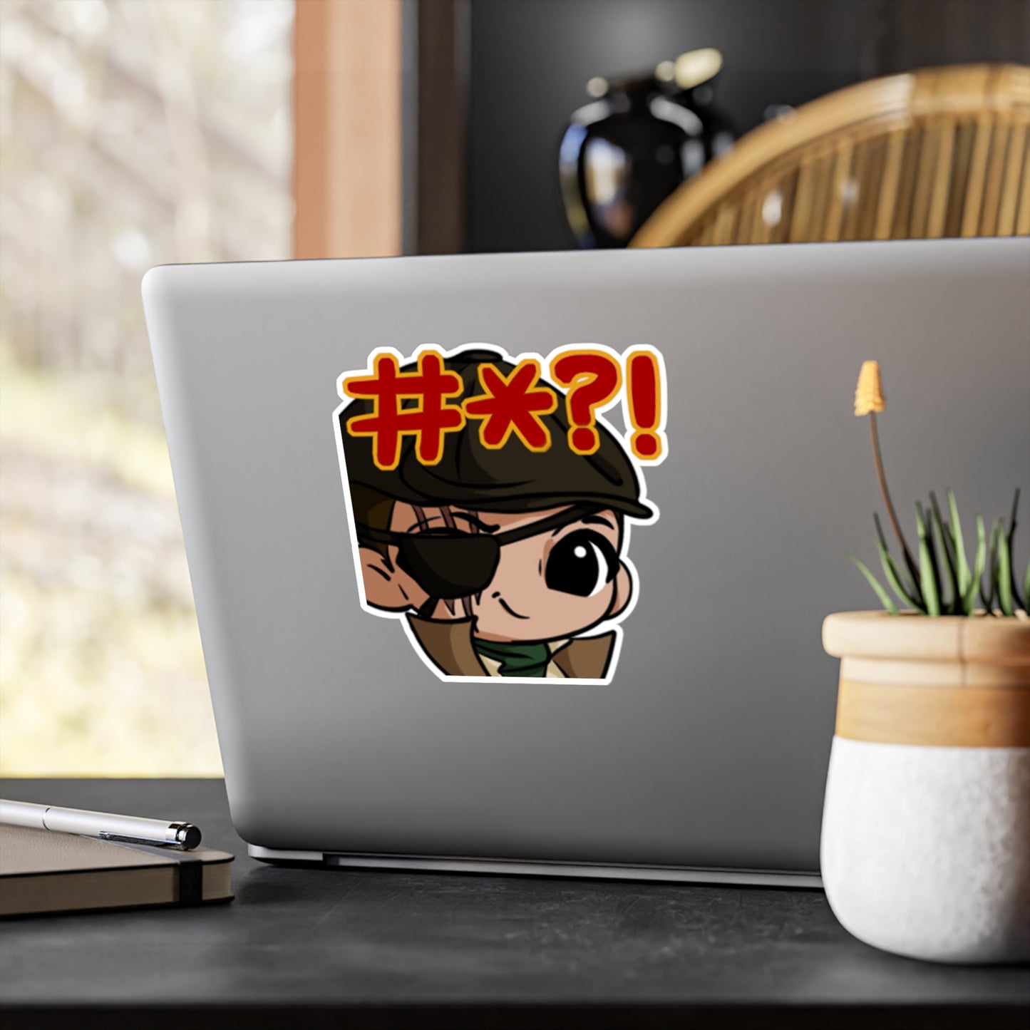 Sebastian Gaunt Vinyl Character Sticker