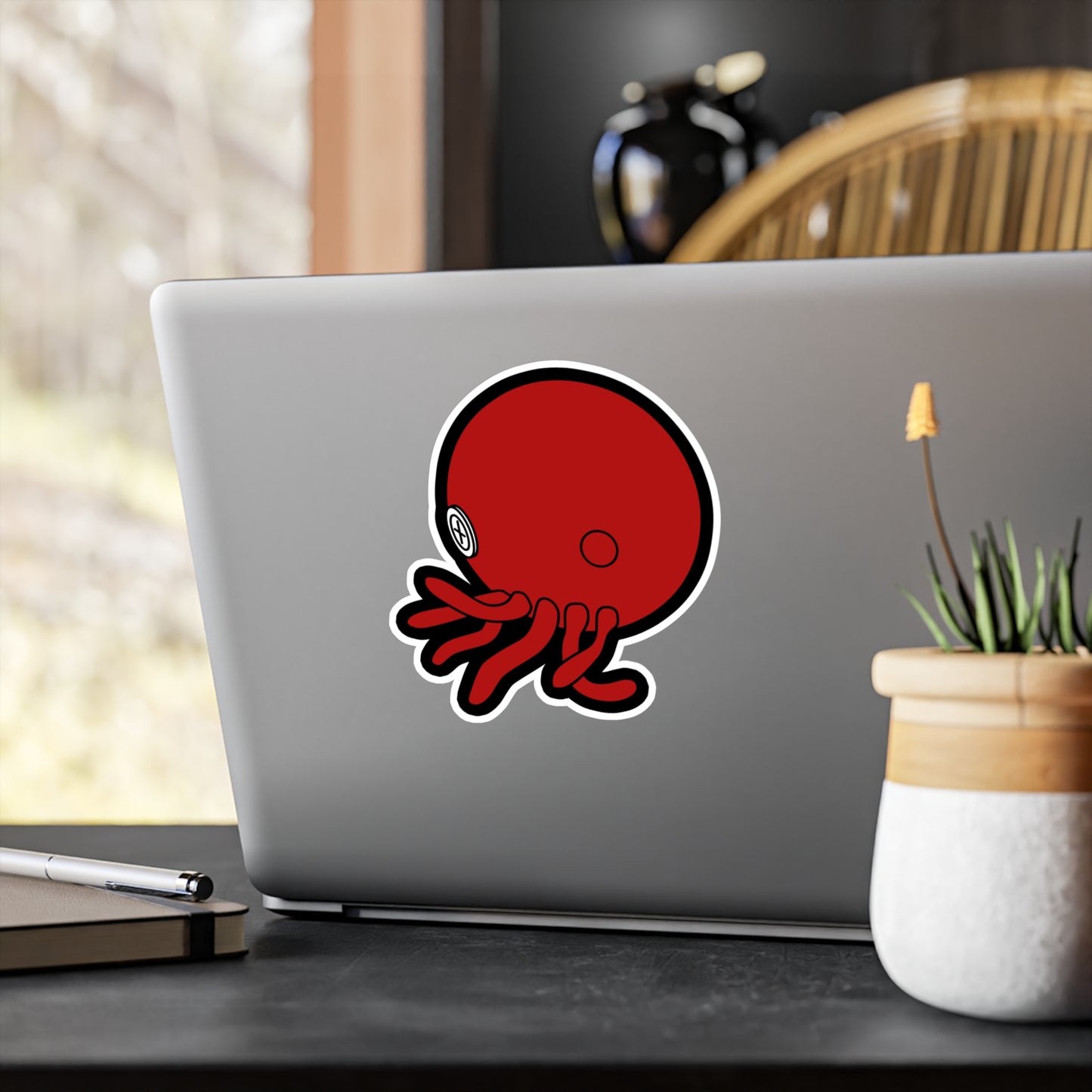 Cutethulhu (Red) Vinyl Character Sticker