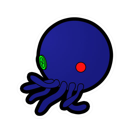 Cutethulhu (Blue) Vinyl Character Sticker