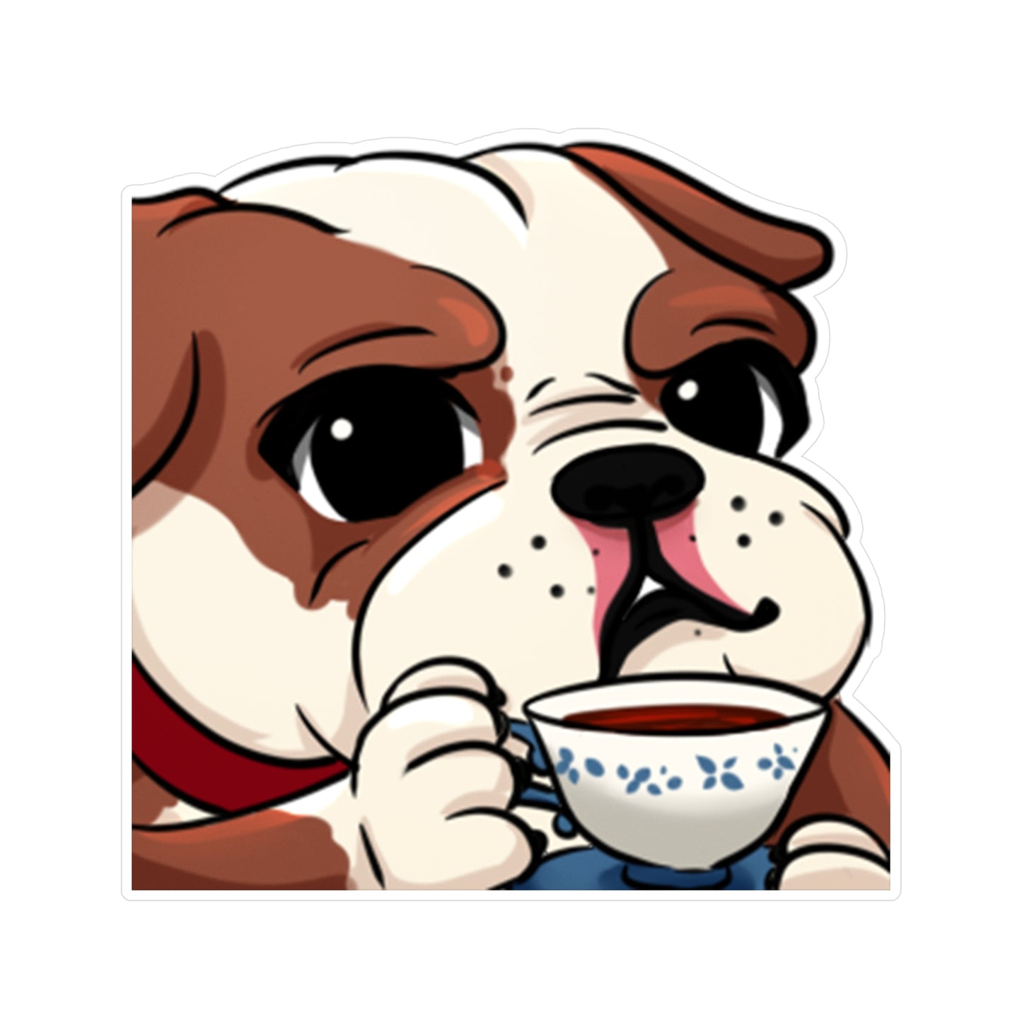 Churchill Vinyl Character Sticker