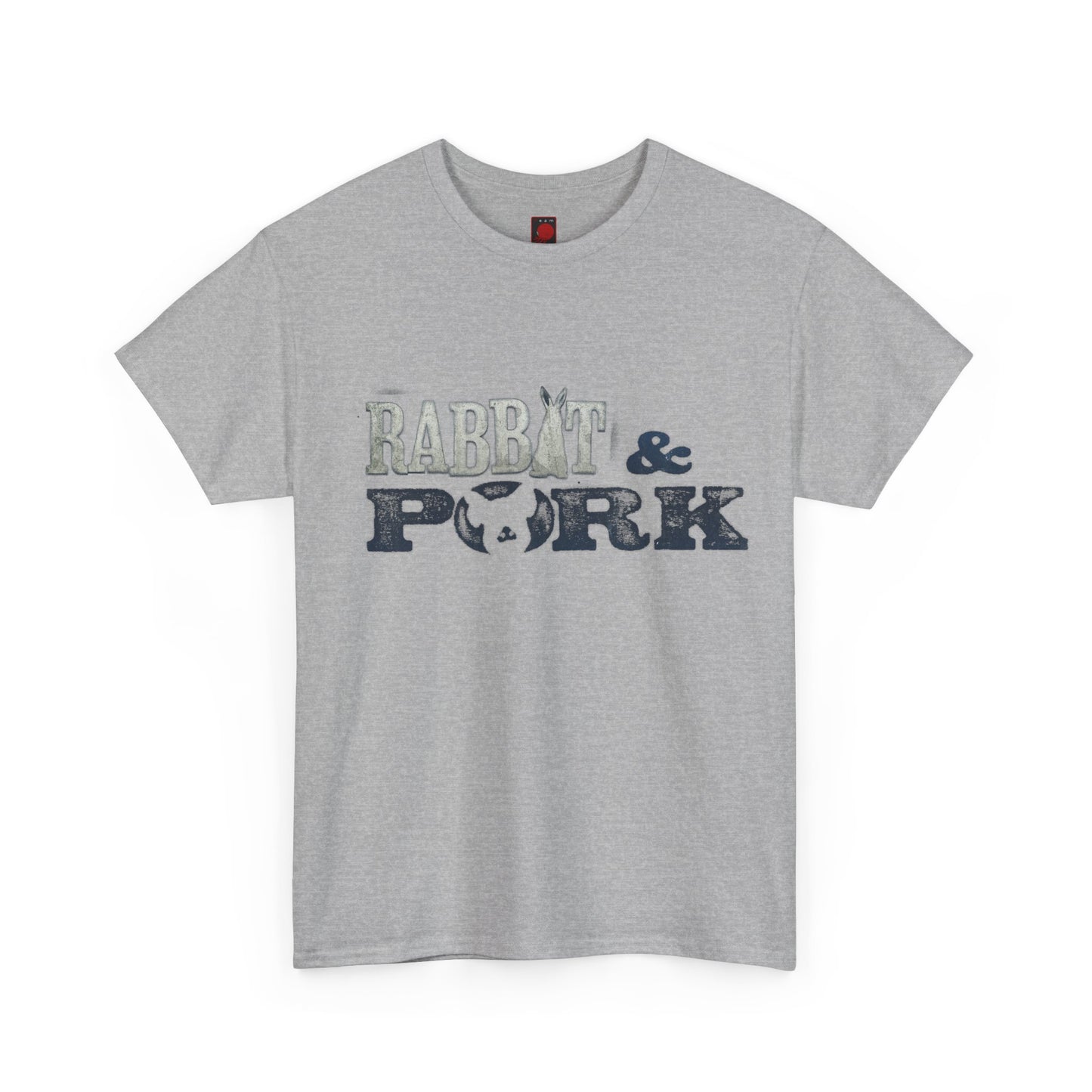 "Rabbit & Pork" Fallout: London DLC Unisex Heavy Cotton Tee
