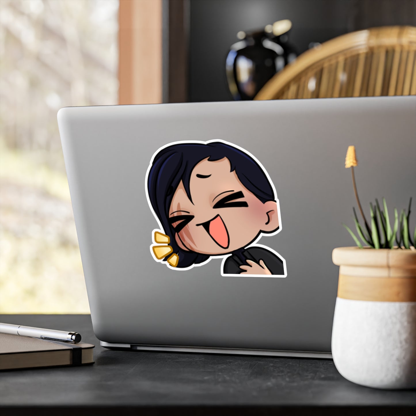 Eve Varney Vinyl Character Sticker