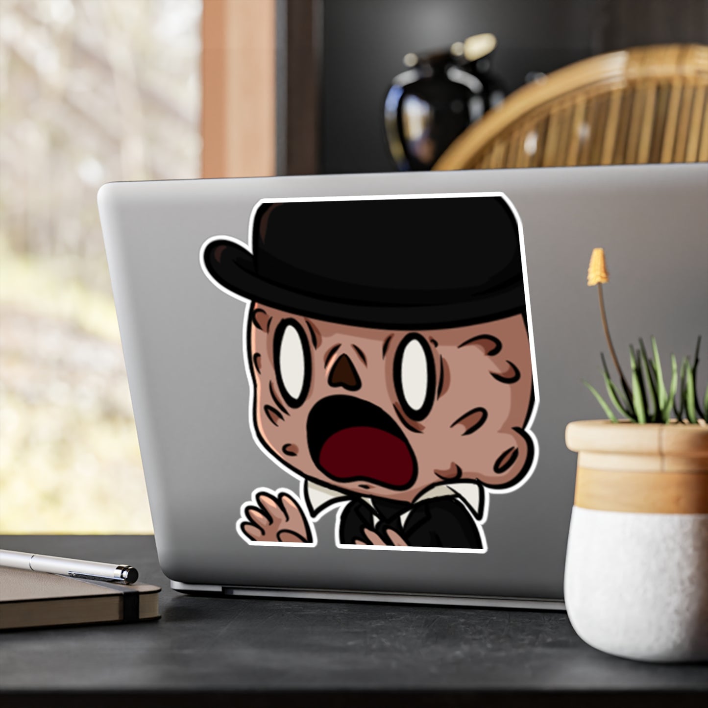 Mountbatten Vinyl Character Sticker
