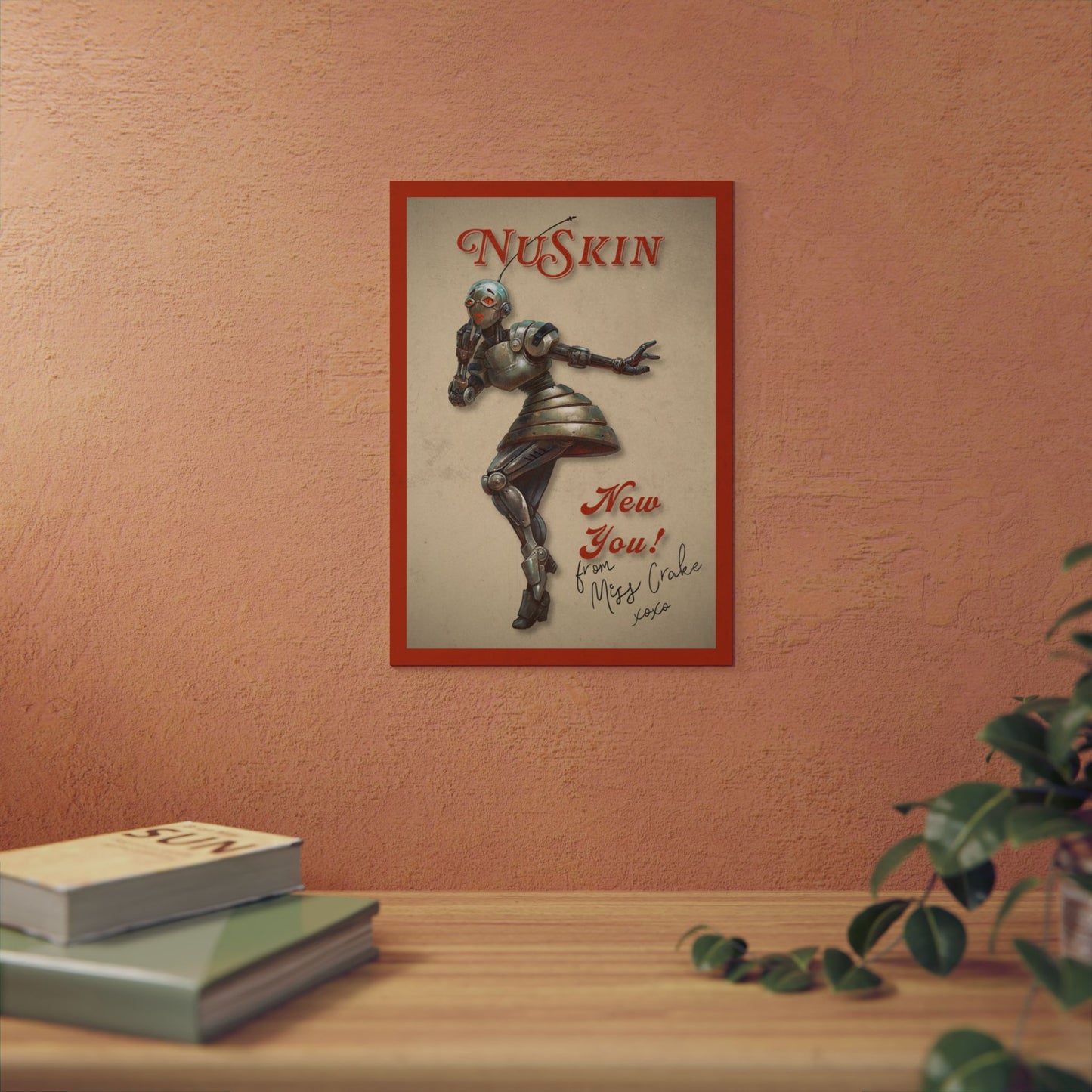NuSkin Miss Crake Pin-Up Aluminum Composite Panel