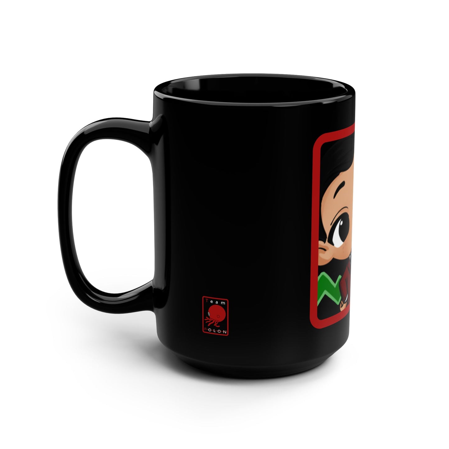 Thomas Black Ceramic Mug