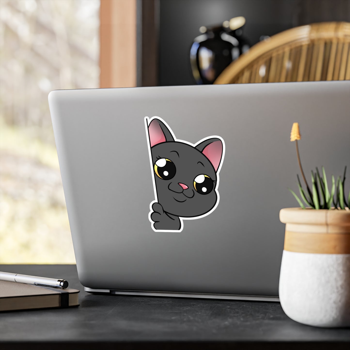 Chief Mouser Vinyl Character Sticker