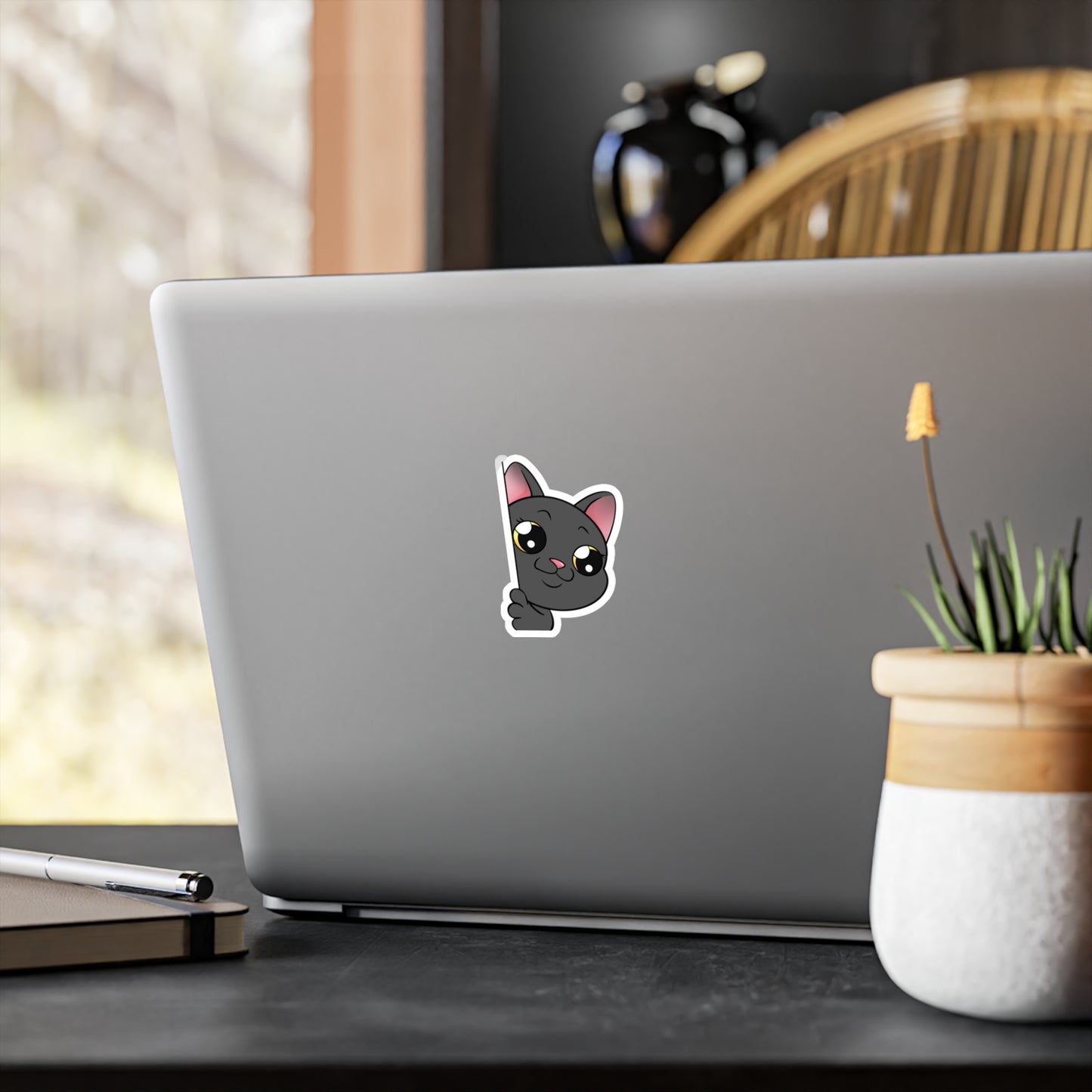 Chief Mouser Vinyl Character Sticker