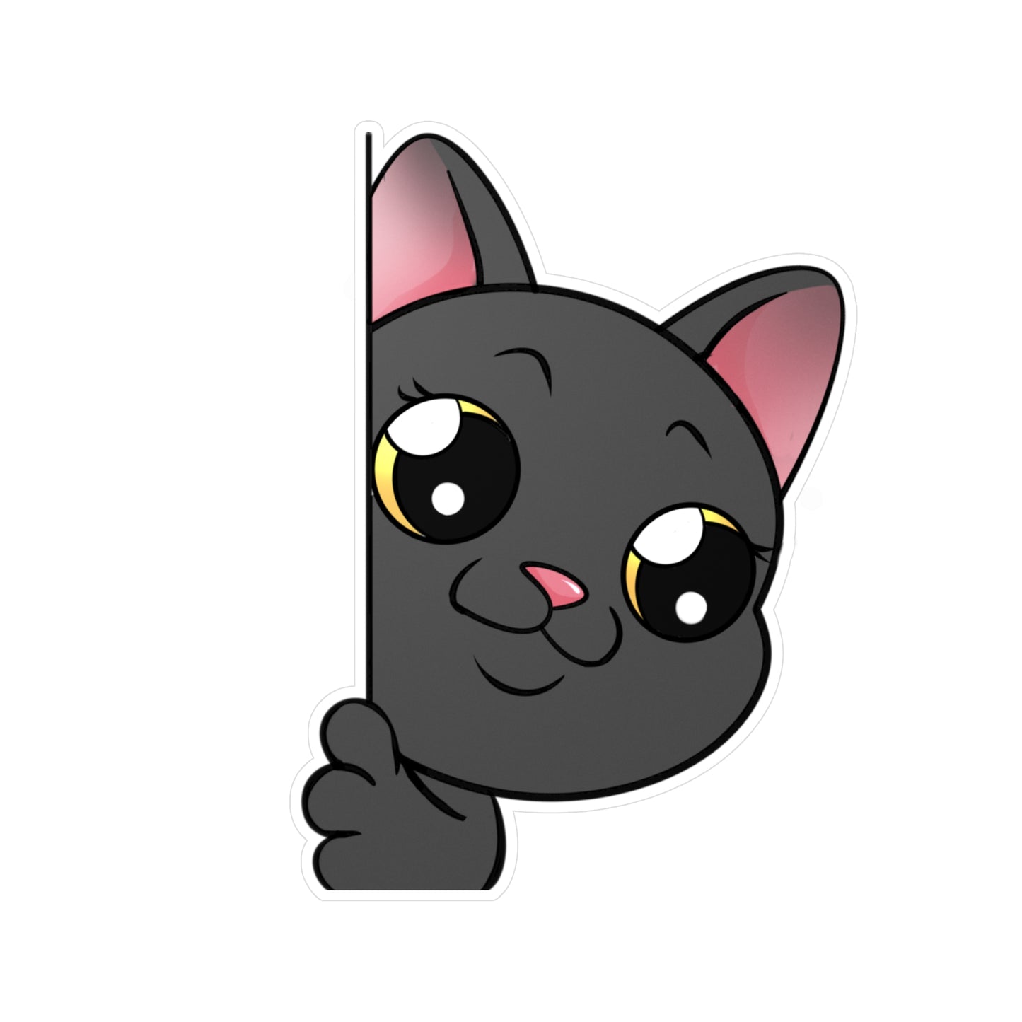Chief Mouser Vinyl Character Sticker