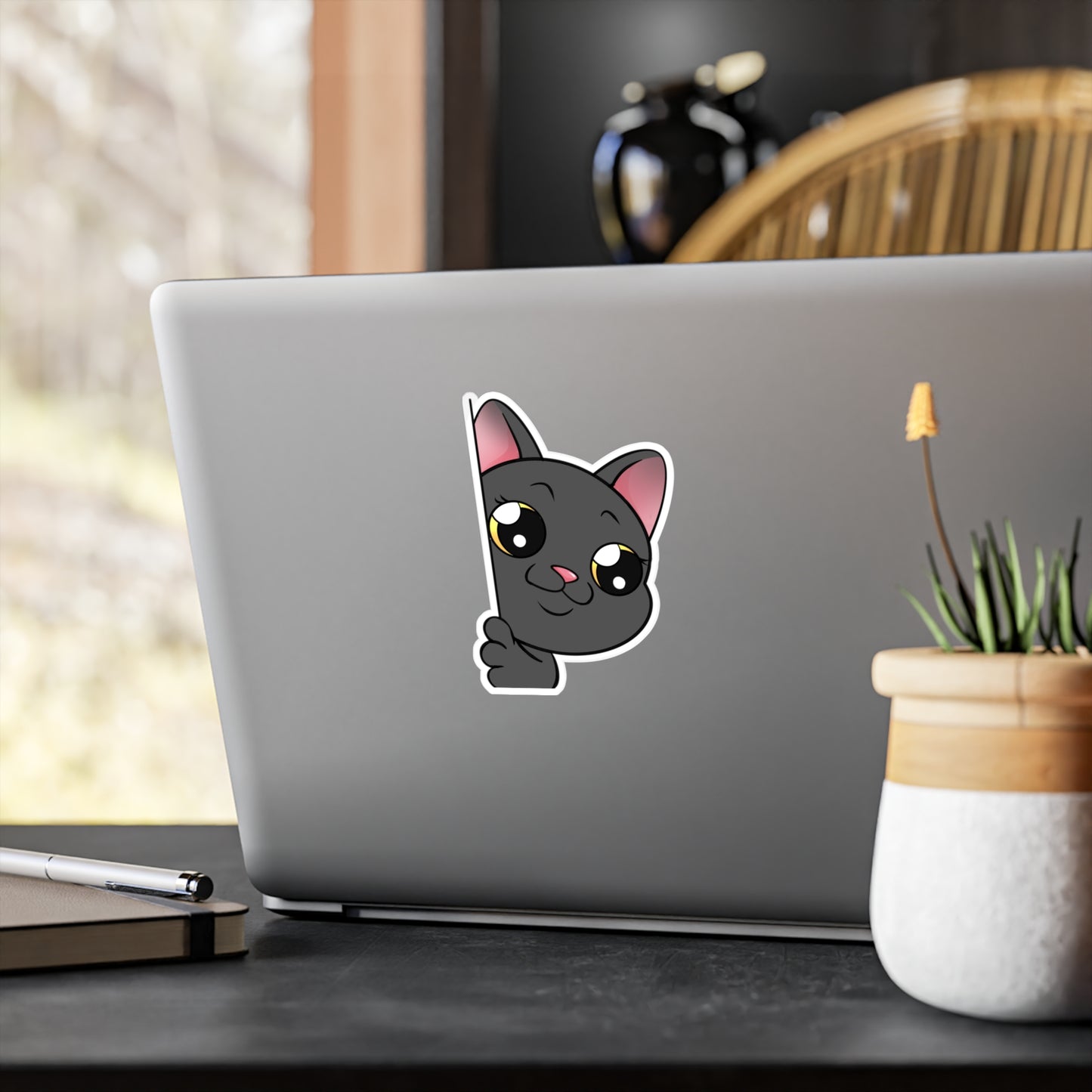 Chief Mouser Vinyl Character Sticker