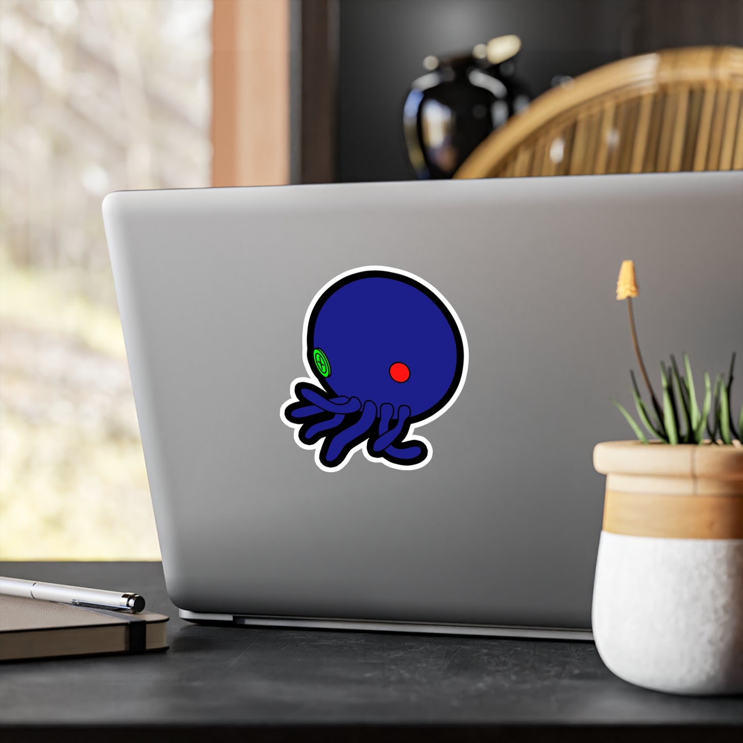 Cutethulhu (Blue) Vinyl Character Sticker