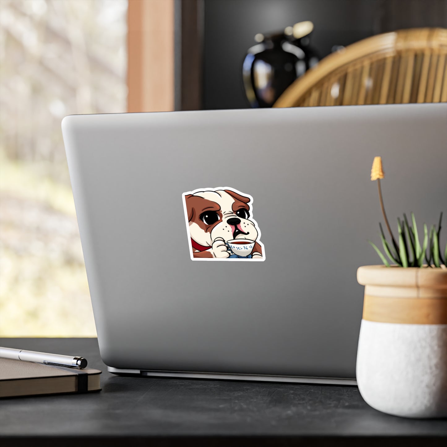 Churchill Vinyl Character Sticker
