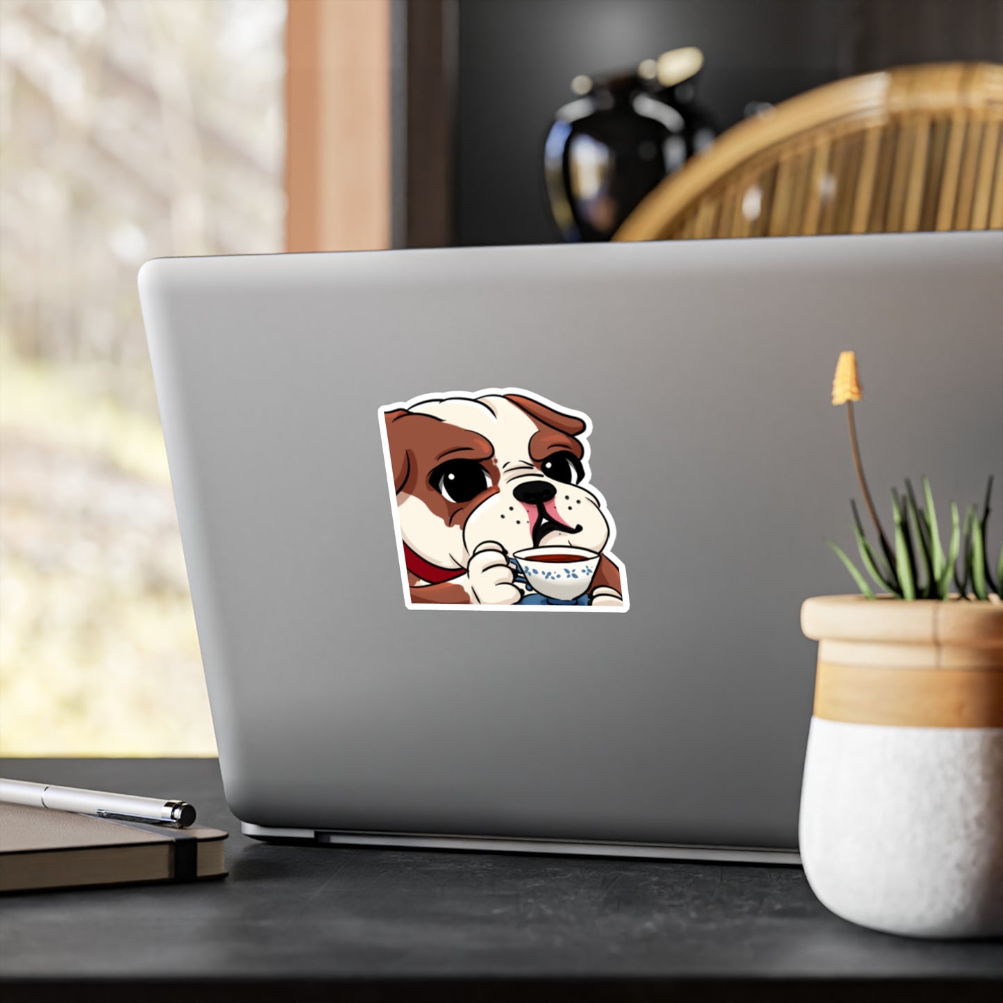 Churchill Vinyl Character Sticker