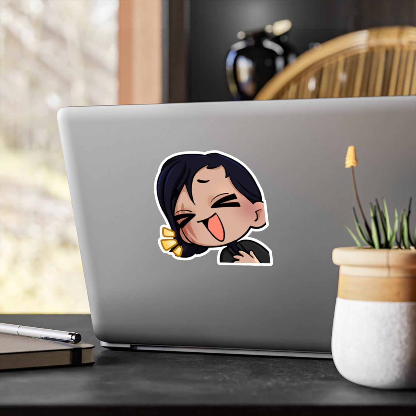 Eve Varney Vinyl Character Sticker