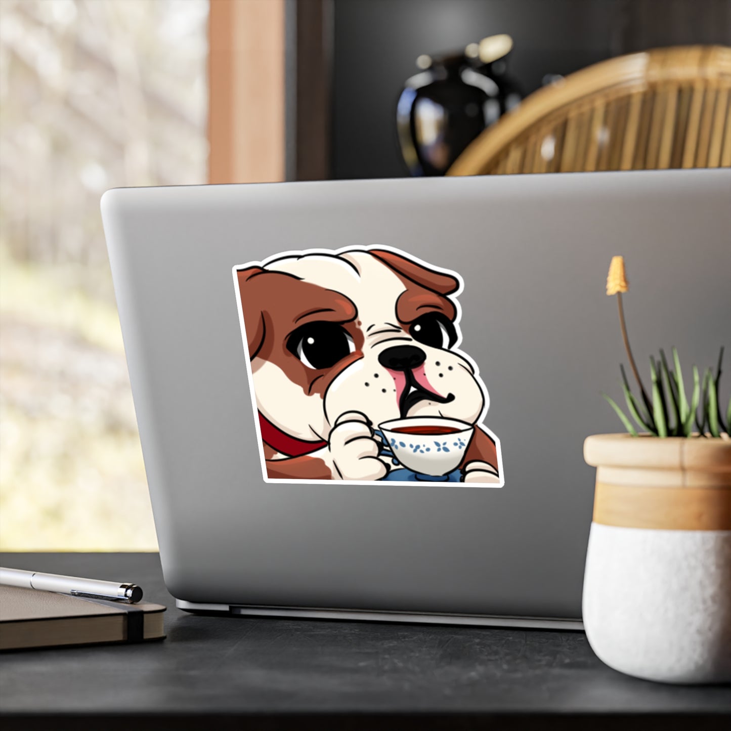Churchill Vinyl Character Sticker
