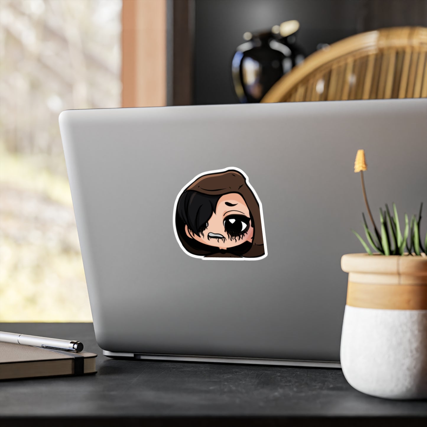 Becket Vinyl Character Sticker