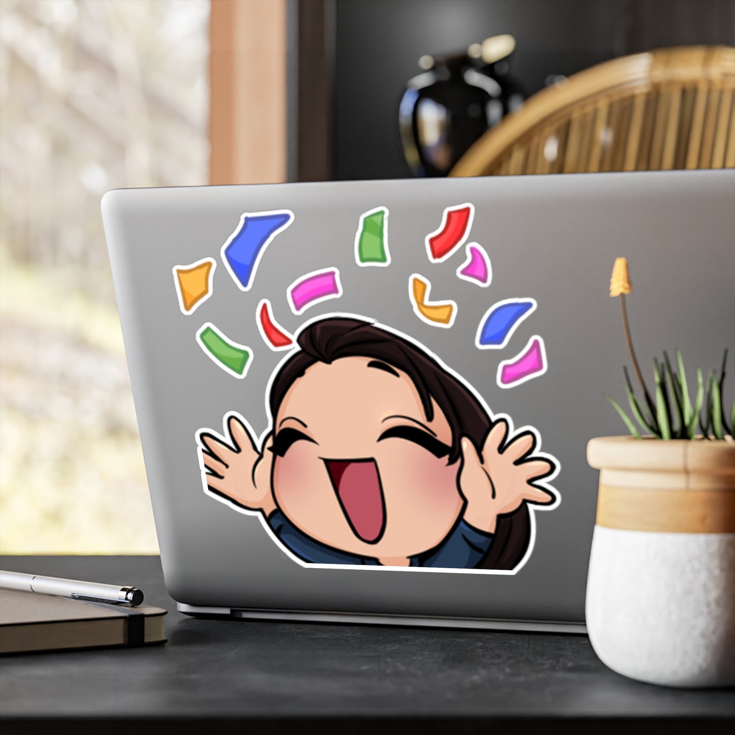 Kiera Vinyl Character Sticker
